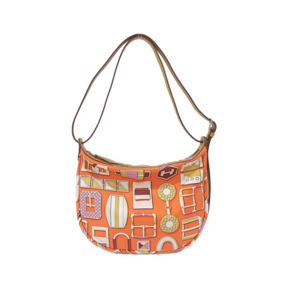 Hermès CARRE EN BOUCLES Chaine d'Ancre Swift Silk Pouch